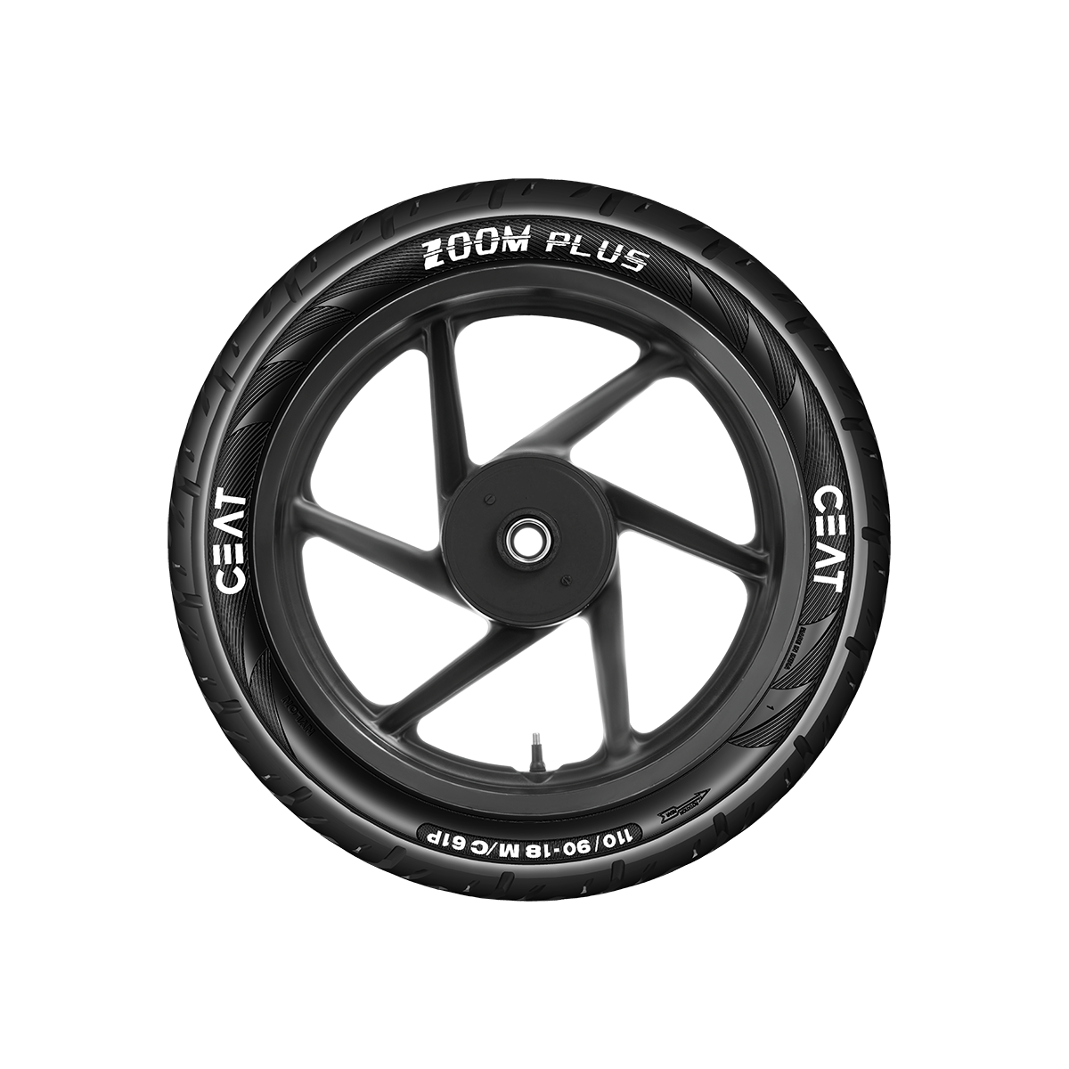 Buy 80/100-18 ZOOM PLUS TL 54P MOTORCYCLE Tyre Online by CEAT